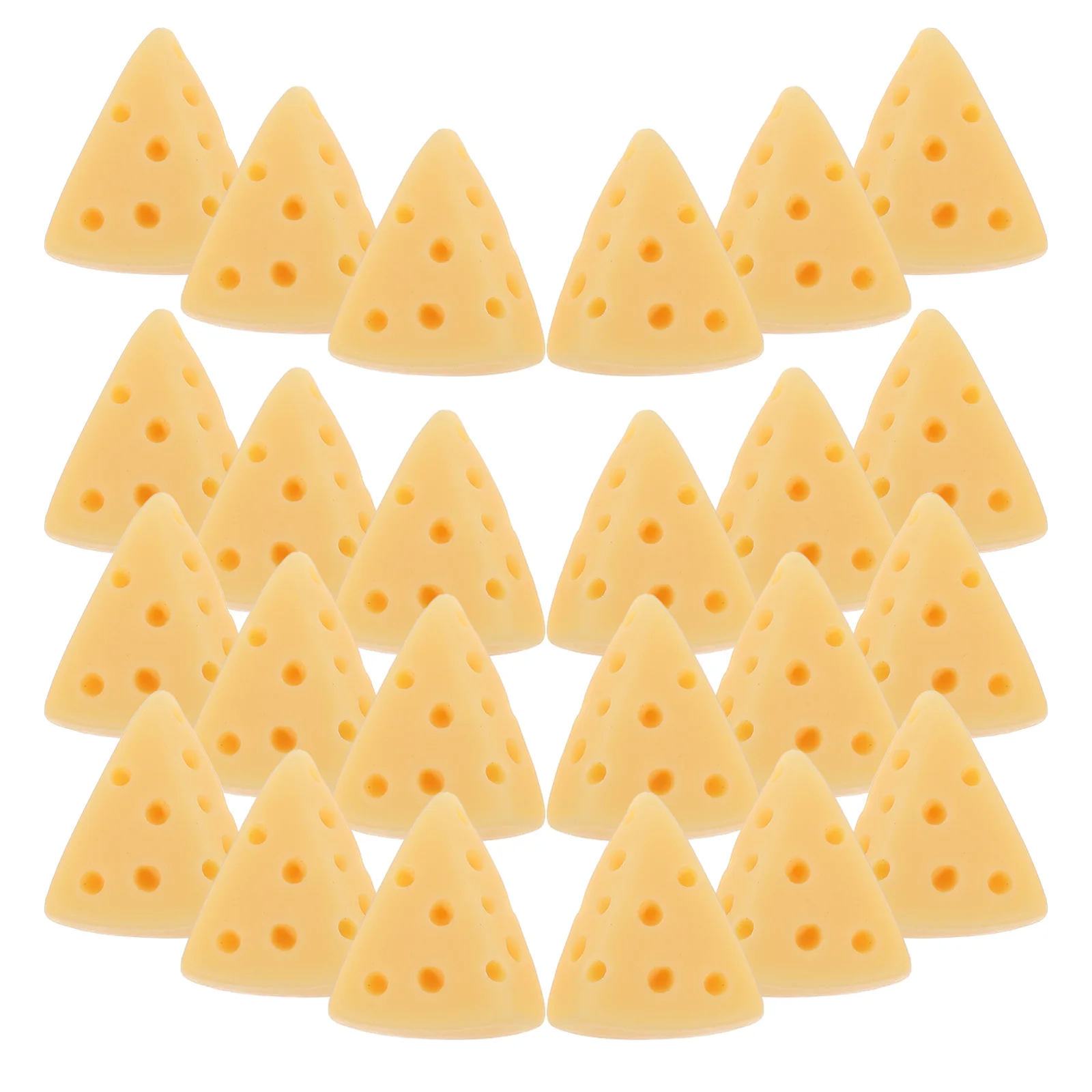 50 قطعة نماذج الحلوى المقلدة نابض بالحياة وهمية الجبن منضدية ديكور Diy بها بنفسك سكرابوكينغ الحرف التصوير الدعائم الراتنج الجبن