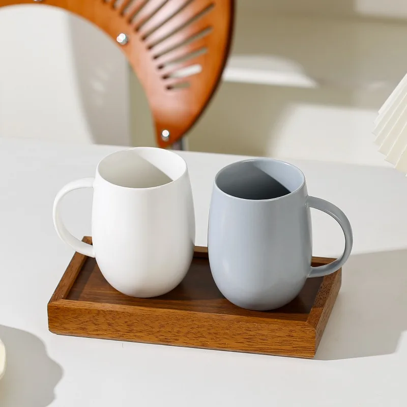 Multifunctional Star Hotel B & B Room Ceramic Couple Creative Matte Mug