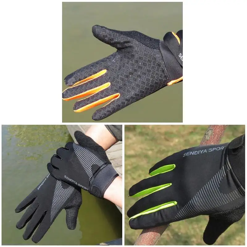 1 Pair Bike Bicycle Gloves Full Finger Touchscreen Men Women  MTB Gloves Breathable Summer Mittens MC889