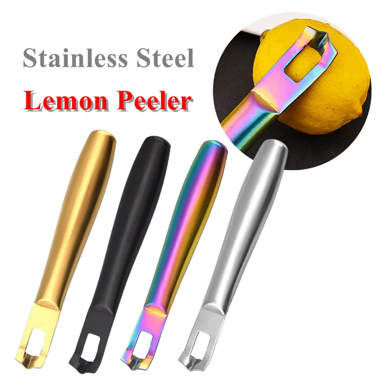 Kitchen Fruit Grater Peeling Knife Lemon Peeler Stainless St