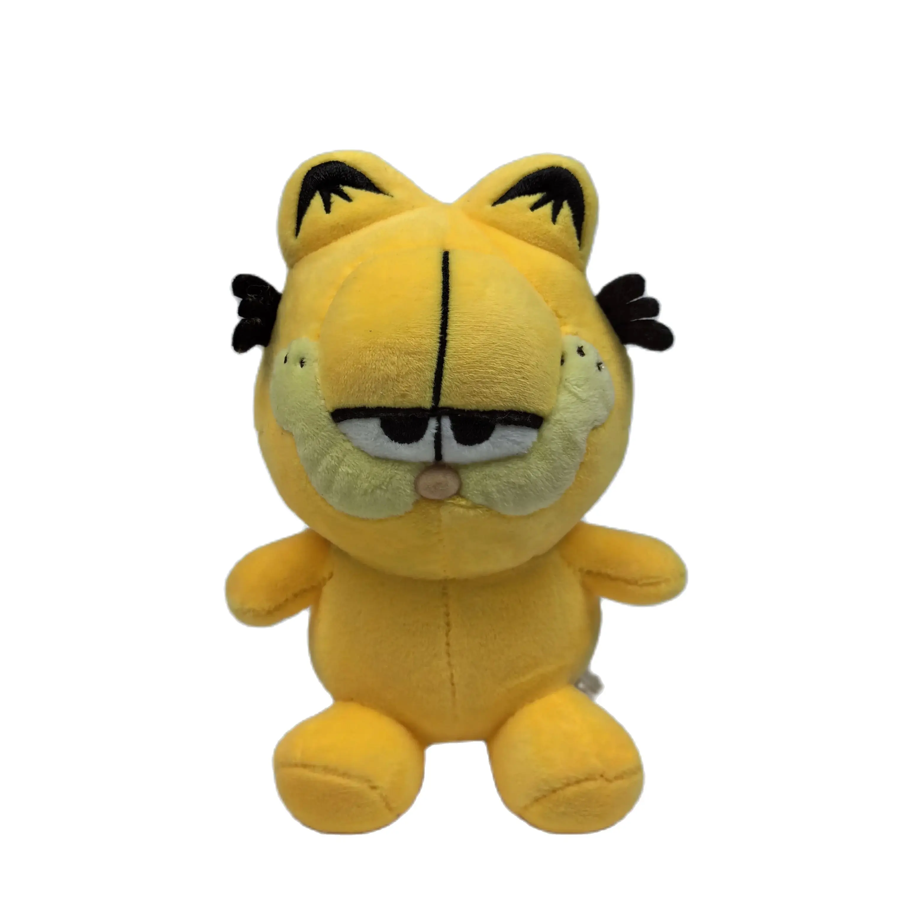 18cm Fat Orange Plush Cat keychain Stuffed Animals Toy Yellow Tabby Cat Kitty Toy for Boys and Girls Children Xmas