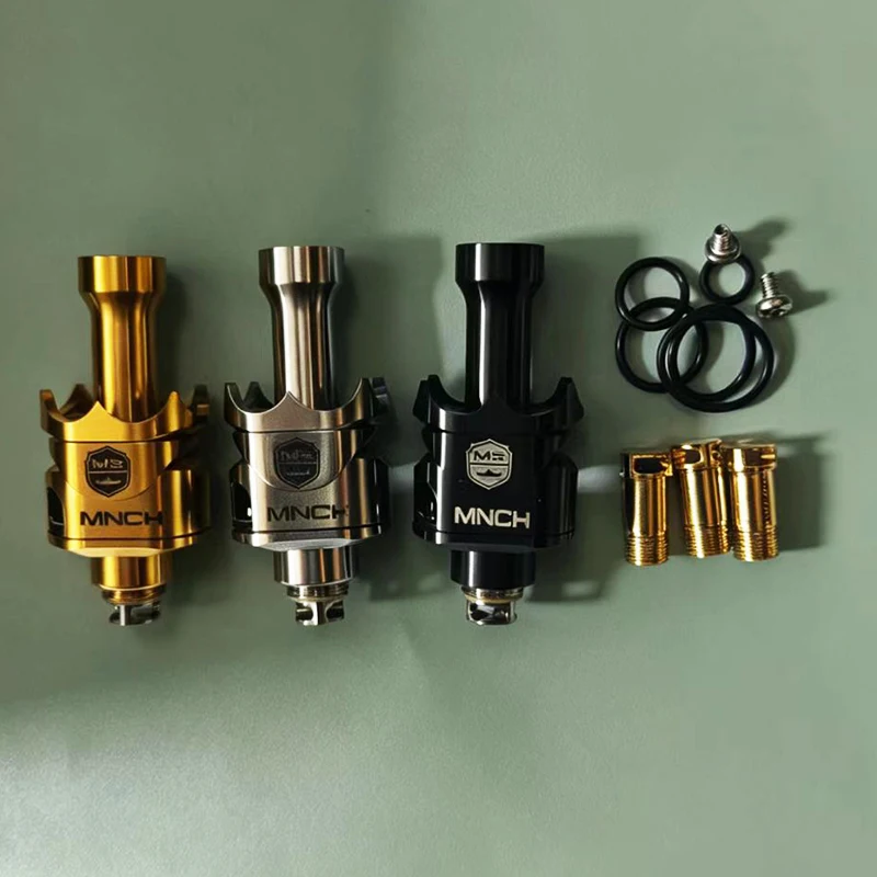 YFTK Monarchy MOBB MS RBA 316SS 4 Hava Pimli 2.5/3/3.5/4mm Asa Tipi RBA Köprüsü Billet BB Boro Tank Mod yedek parçaları için