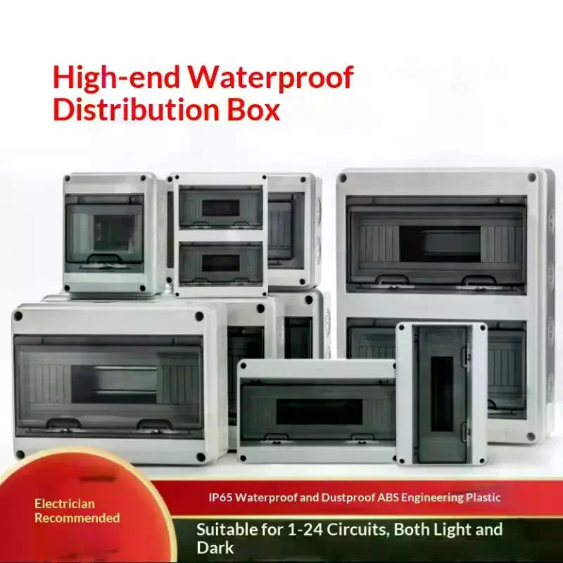 

Waterproof MCB Panel Box For Circuit Breaker Distribution Box With Breaker Panel Box Set