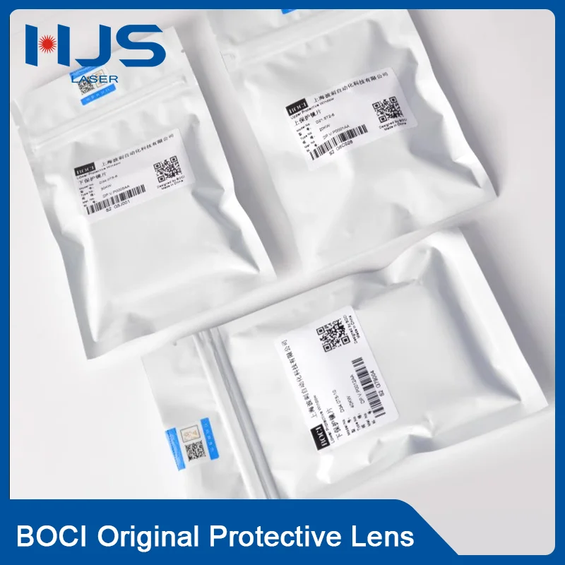 BOCI Original Laser Protective Lens 34x5 21.5x2 25.4x4 20KW 30KW Protection Windows For BOCI HAN'S TR Laser Cutting Head