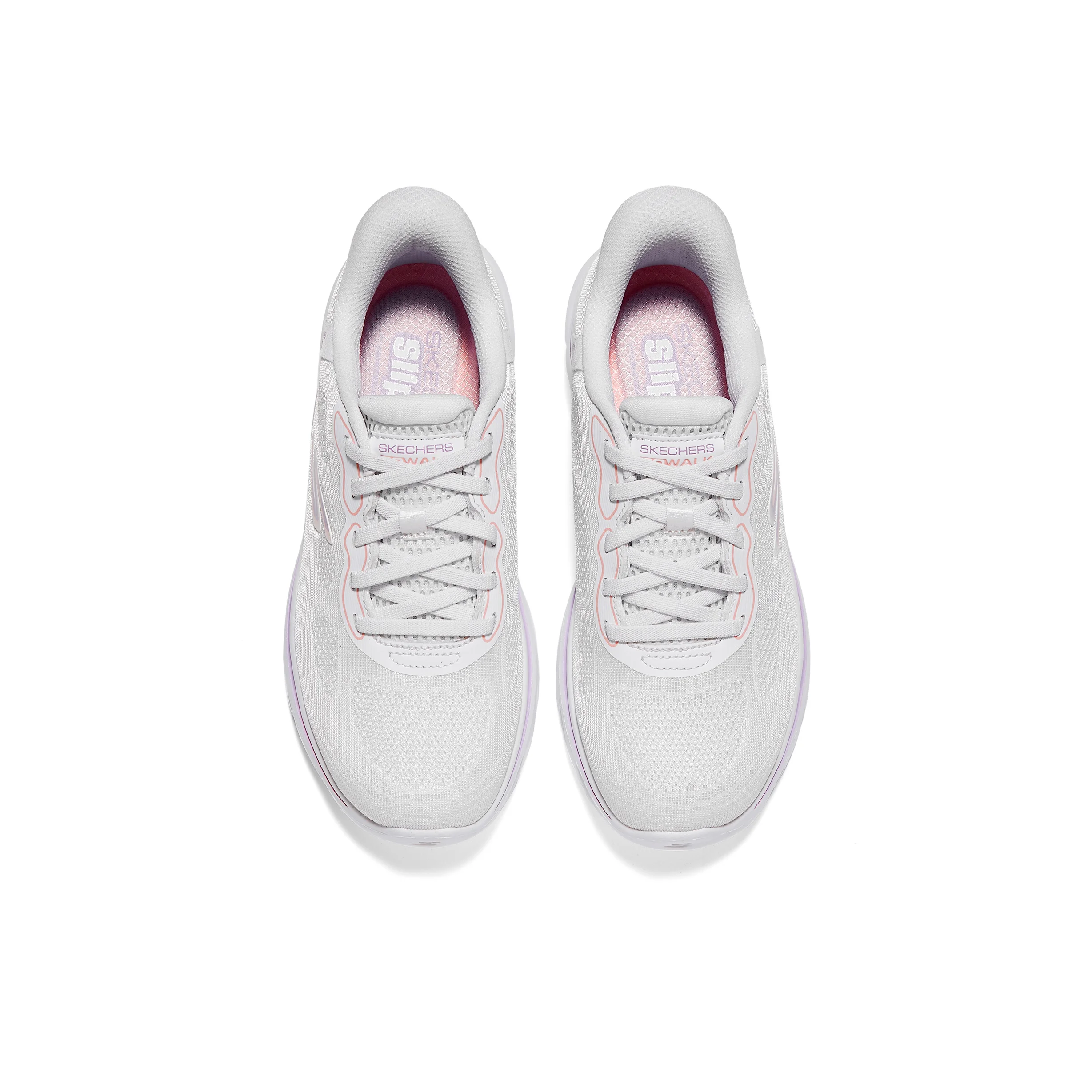 Skechers Slip ins Soft And Comfortable Abrasion Resistant Abrasion Resistant Low top Casual Shoes Women's White 125259-WPK - view 5