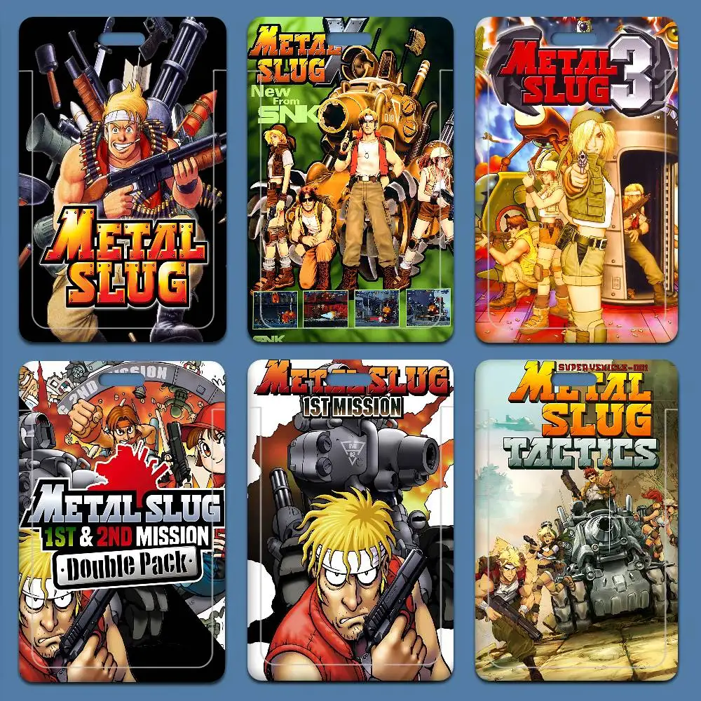 

Держатель для карт Game Metal Slug, держатель для пропусков сотрудников компании, держатель для удостоверений личности, держатель для рабочих карт, бизнес-аксессуары