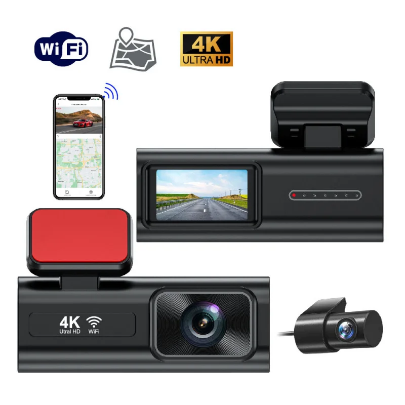 

Dashcam Car Accessories 4K High-Definition Car Dash Cam