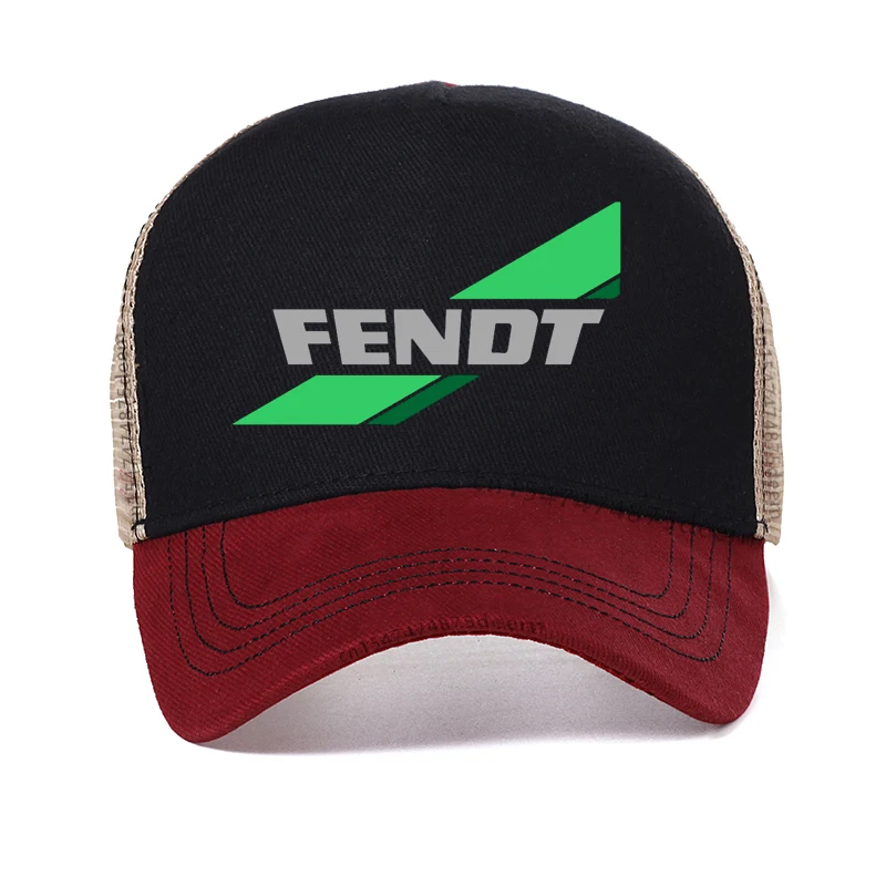 

Fendt Agricultural Farming Tractors Mens Classics Baseball cap Mens summer fashion Mesh breathable trucker hats Garros