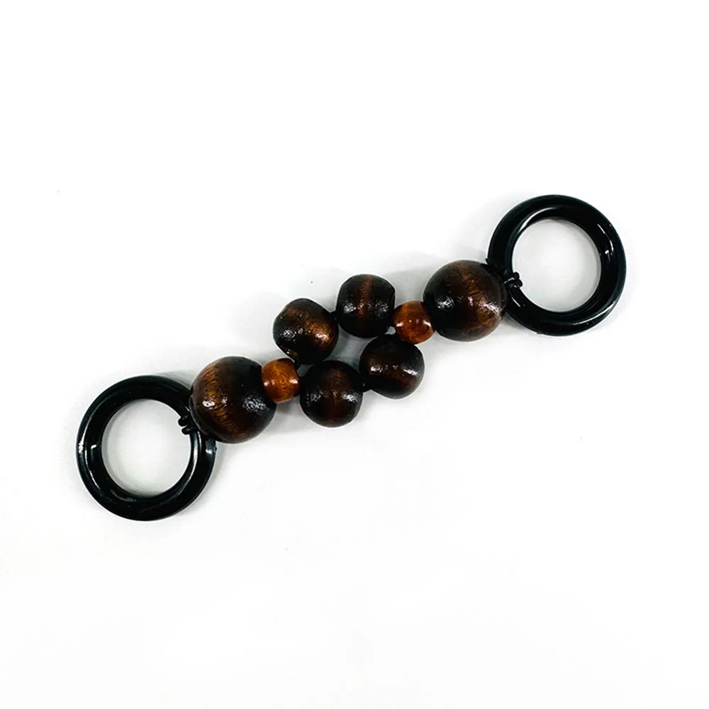 Bag Extension Chain Hanging Buckle Chain Decorative Bag Accessories Wood Bead All-match Chain Extension Chain Pretty Exquisite