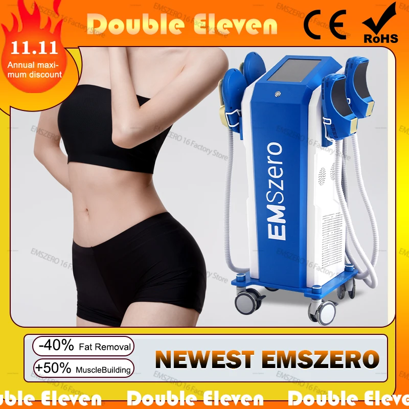 

EMS EMSzero Body Sculpting Nova Электромагнитный стимулятор мышц Формирующее оборудование для салона скульптуры 6500 Вт Машина