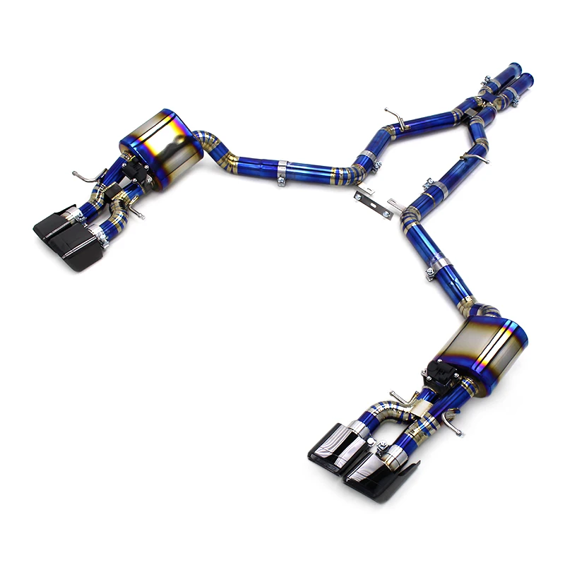 

Performance Titanium Catback Exhaust For Mercedes-Benz CLS63 AMG W218 2007-2017 Escape Muffler Valve Racing Car Exhaust System