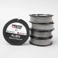 Original Pirate Coil Wire A1 Alien Fused Clapton 24GA 28GA 32GA 15 Feet DIY Coil for RDA Rebuildable Heating Tank