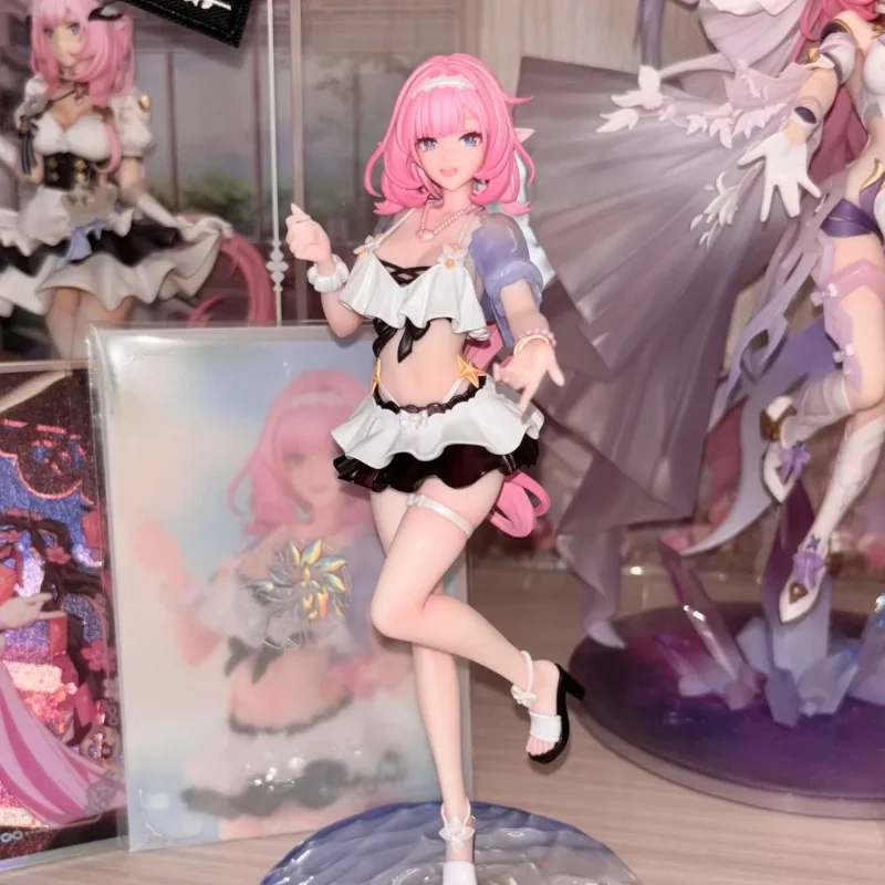 

Genuine Game Honkai Impact 3 Elysia Figure 1/8 Anime Ornament Summer Rhapsody Action Figurine Cute Model Girl Doll Xmas Gift