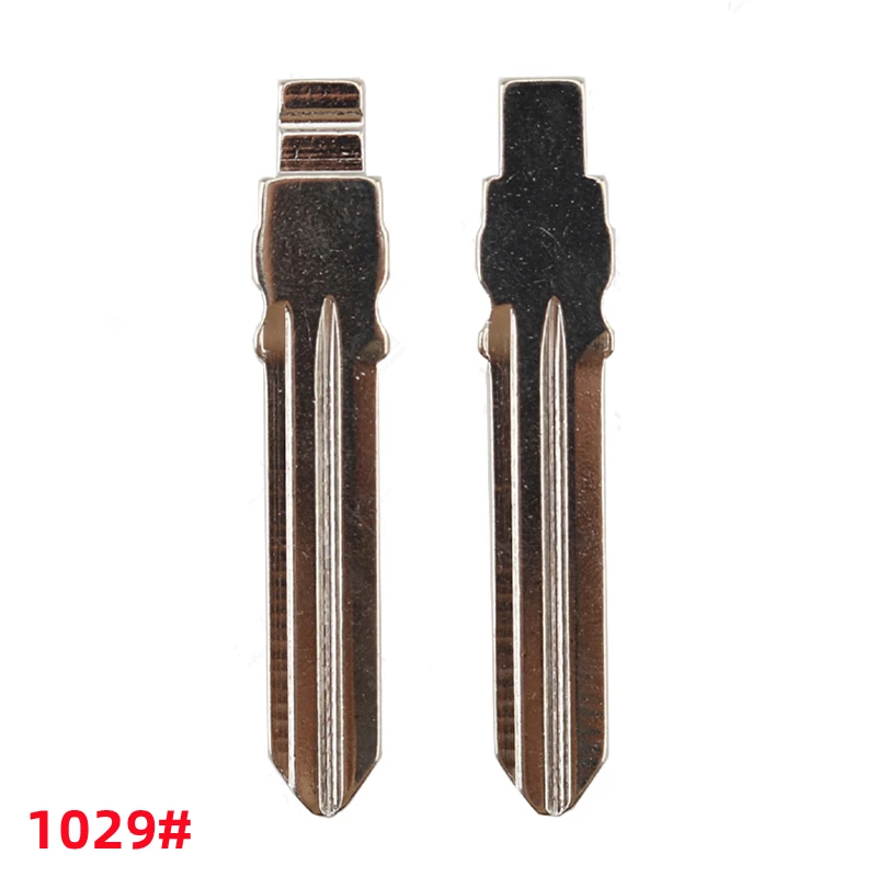 

XIEAILI 50Pcs/Lot 1029# HU136 Metal Blank Uncut Flip KD Remote Key Blade For Renault