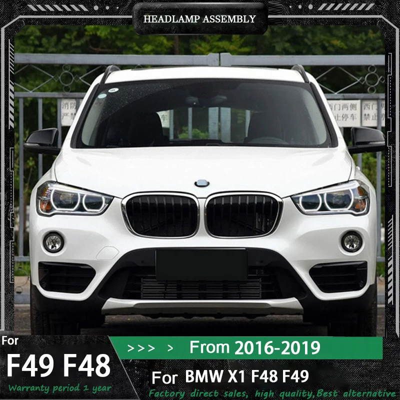 

LED Headlights For BMW X1 F48 2016 2017 2018 - 2022 LED Car Lamps Daytime Running Lights Dynamic Turn Signals Car Accessories