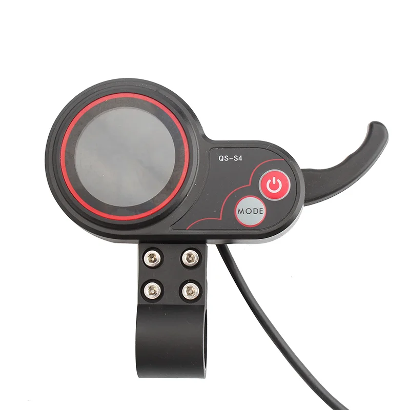 48V-60V QS-S4 Thumb Throttle LCD Display Meter For Zero 8 9 10 8X 10X Electric Scooter 6PIN Display Accessories - view 6