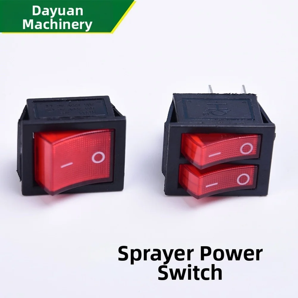 Electric Sprayer Power Switch Rocker Style Plastic Construction Fits Single Or Dual Models For Easy Installation Power Switch