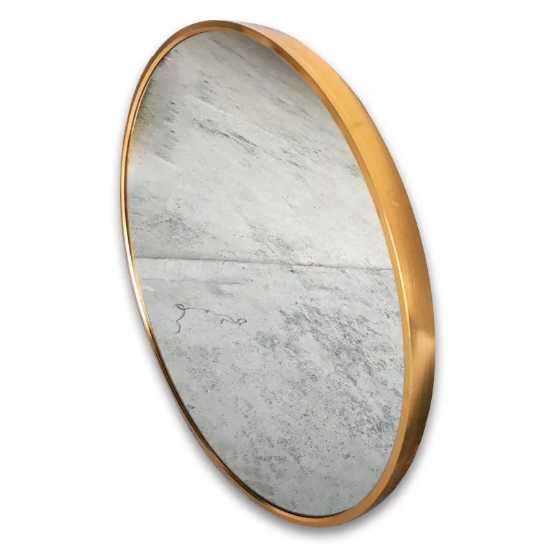 

Nordic ins style vanity mirror bathroom round mirror wall-mounted bathroom mirror, bathroom bedroom wall-mounted mirror wall
