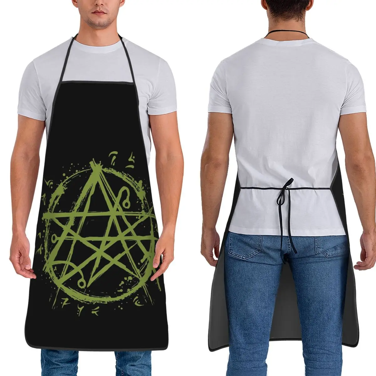 

Necronomicon Sigil Лавкрафт Символ Ворота Йога Soth Фартук Шеф-кухар Кулинария Столик Нагрудник Кухня Уборка Передник