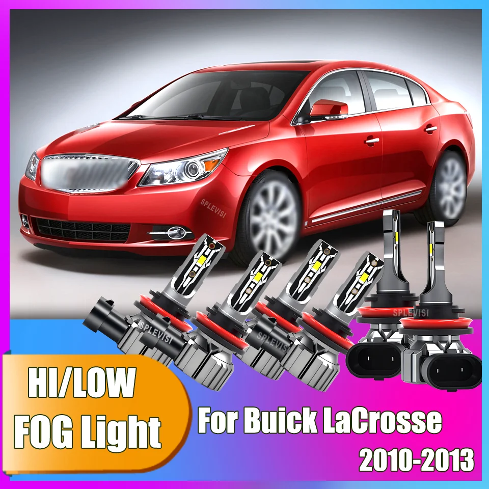 

2025 Newest Arrival Car Led Headlamp Foglight Top Quality H11 H8 H9 300% Brightness 12V For Buick LaCrosse 2010 2011 2012 2013