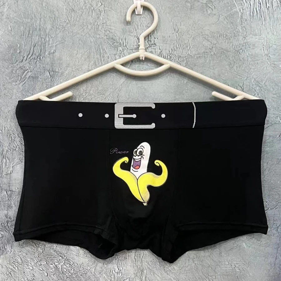 Mens Underwear Novelty Cartoon Boxershorts Men Sexy Panties Funny Banana Men\'s Boxer Underwear Breathable Underpants Boxers Man