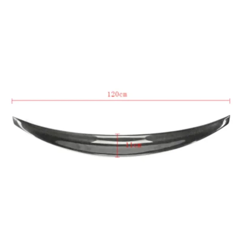 

For Audi A4 B8.5 2013-2016 B Style Carbon Fiber Rear Trunk Lip Wing Spoiler