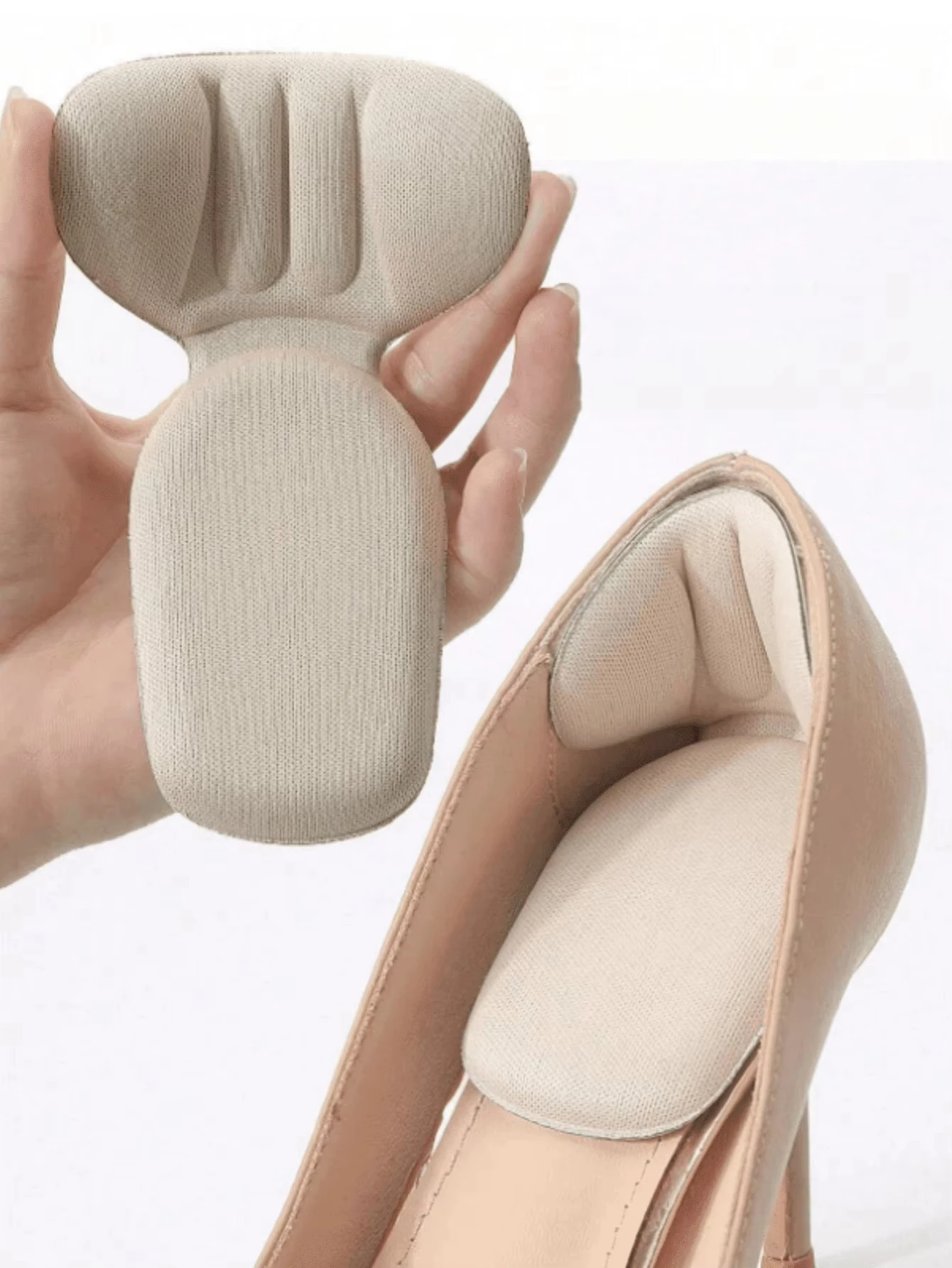 T-Shaped High Heel Insoles, Comfortable, Soft, Non-Slip, Help Reduce Fatigue, Foot Care Product For Women's High Heels