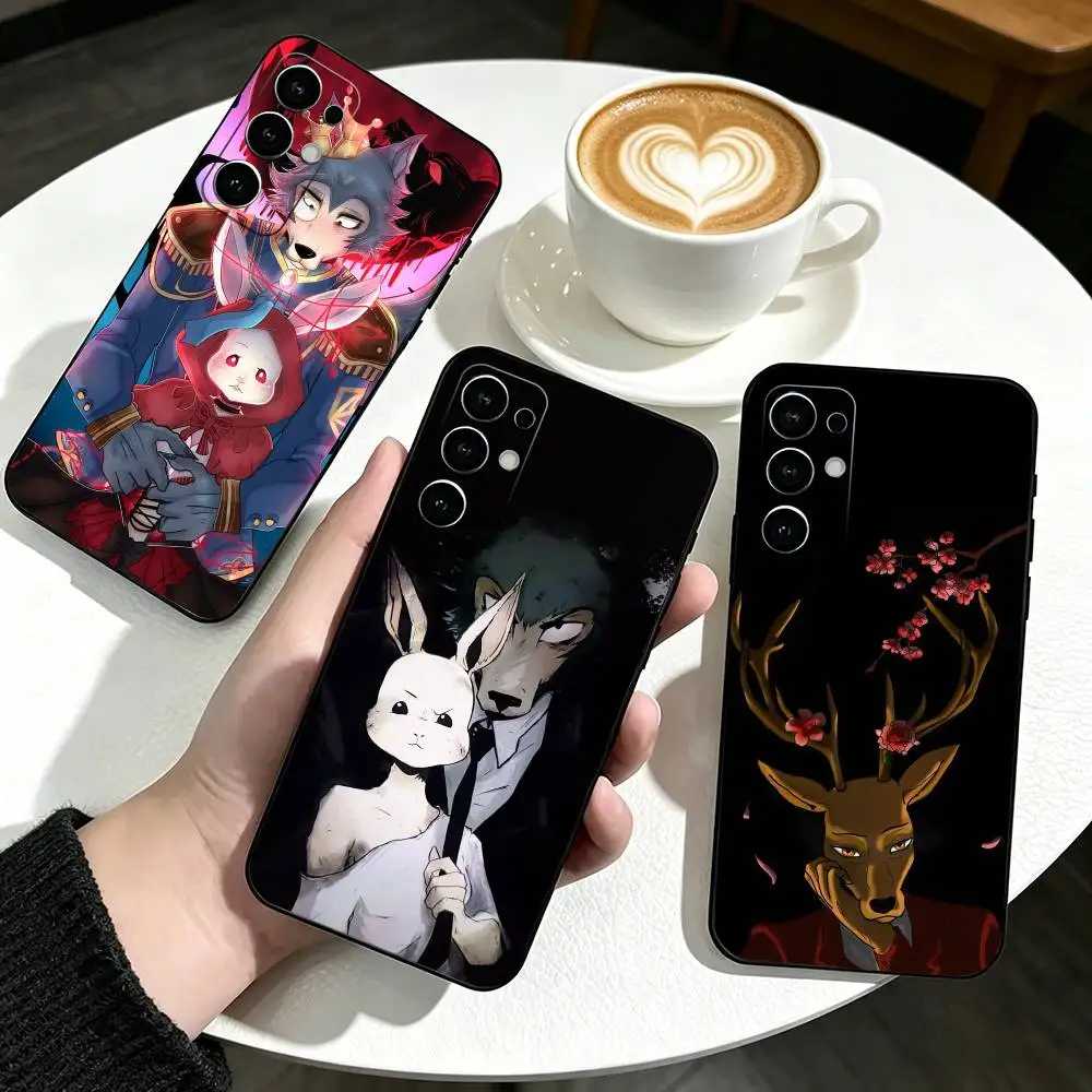 

Anime BEASTARS-S Final Phone Case For Samsung S25,S24,S21,S22,S23,S30,Ultra,S20,Plus,Fe,Lite,Note,10,Black Cover