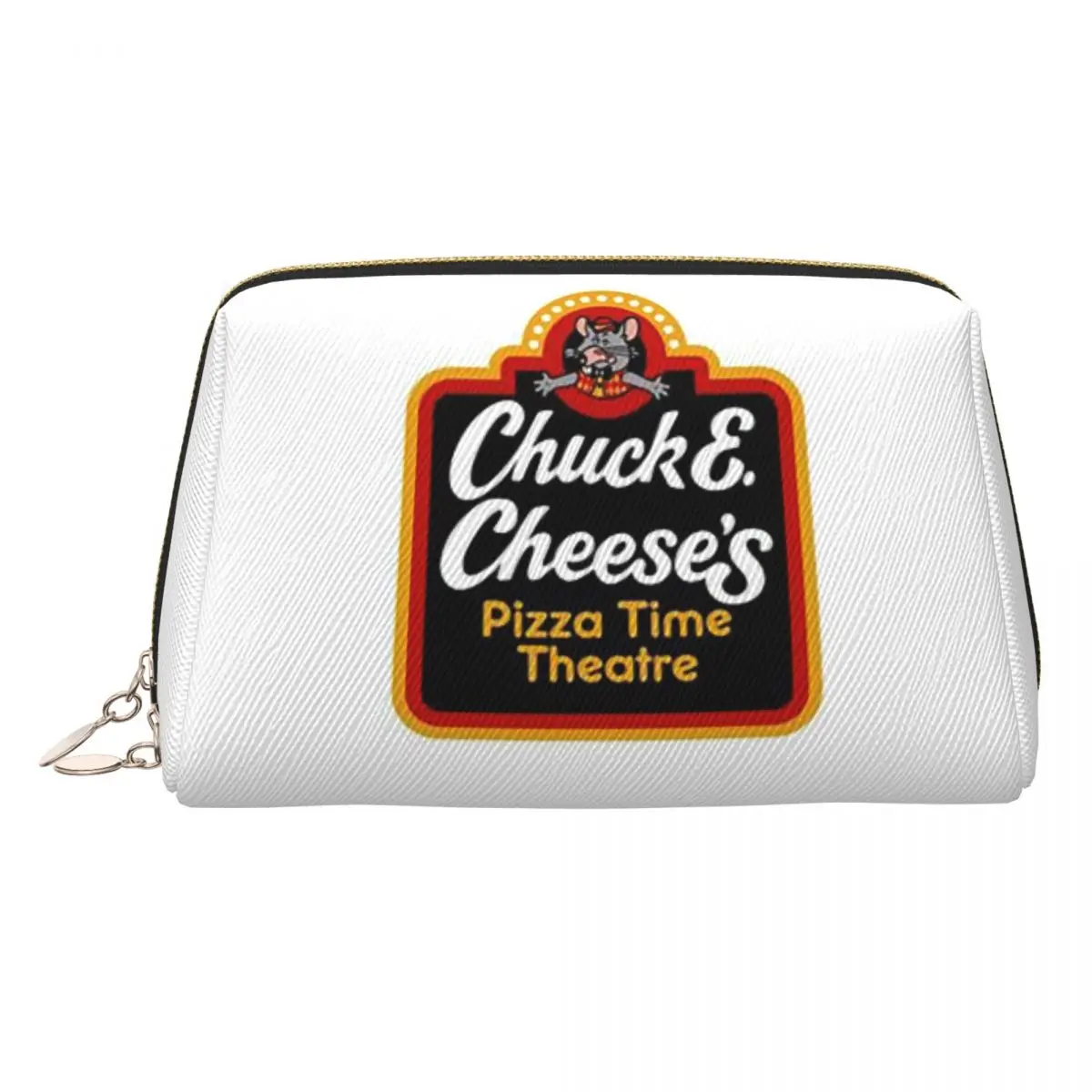 

Chuck E Cheeses Pizza Time Theater Женские косметички Дорожный органайзер для макияжа Чехол для хранения туалетных принадлежностей Dopp Kit Case