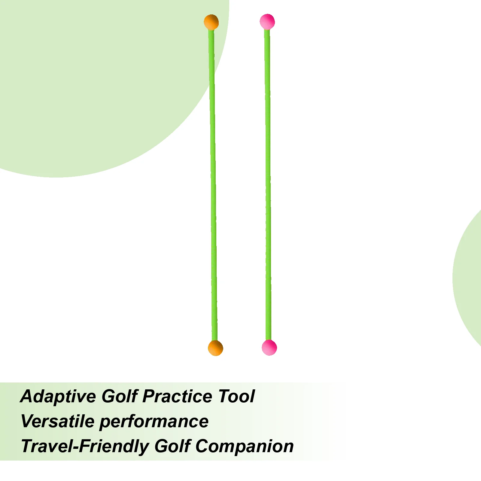 Golf Training Aids For Men Portable Professional Folding Golf Swing Trainer Putting Club For Golfer Athletes Adults Teens Indoor