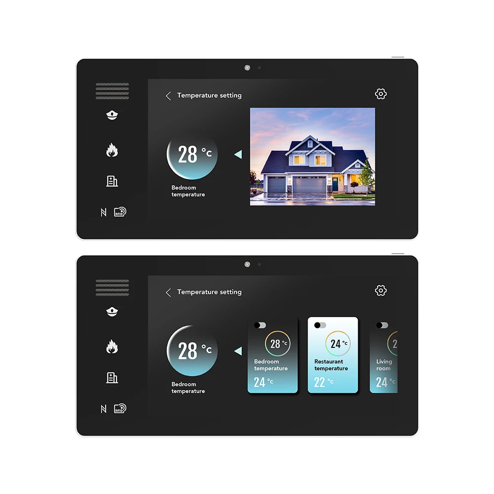 Supporto per tablet regolabile da parete tuya zigbee smart home pannello di controllo lcd mini tablet android a parete