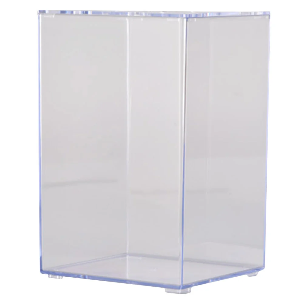

Betta Fish Tank Acrylic Small Aquarium Tanks Decor Mini Desktop Creative Cylinder Container Miniature Box