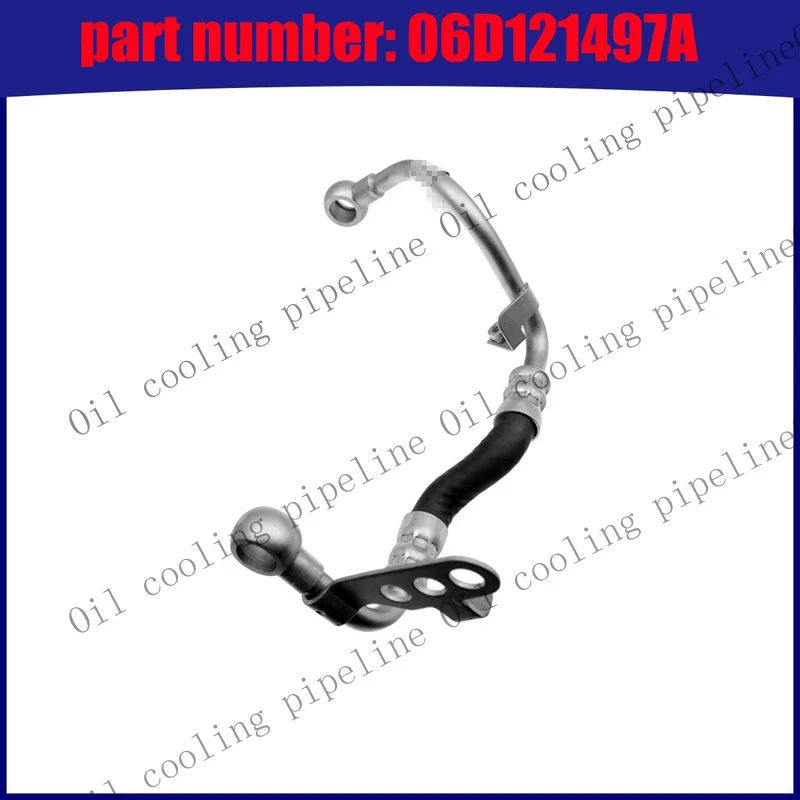A+ 06D121497A Engine Coolant Overflow Hose Fit for Audi A4 B7 A6 Quattro 2005-2009