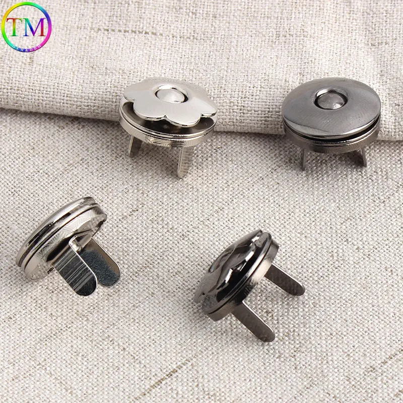 10-50 Stuks Metalen Drukknopen Kleding Knopen Sluiting Druk Op Stud Magnetische Knoppen Diy Lederen Ambachtelijke Kleding Accessoires