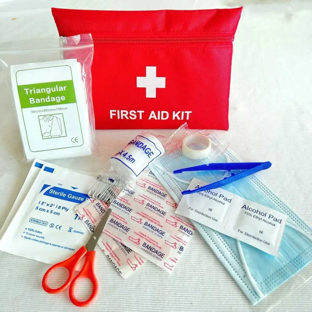 Factory Direct Travel Emergency Kit Portable First Aid Bag for Home Outdoor Use