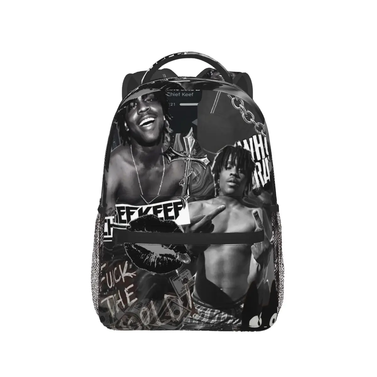 Rapper Chief Keef Chicago Hates You Same Style Backpack Hot Sale Daypack Boys Girls BookBag School Bag Shoulder Bags For Unisex