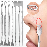1pc Blackhead Remover Pimple Popper Tool Acne Needle Removing Treatment Comedone Whitehead Popping Zit Face Blemish Extractor