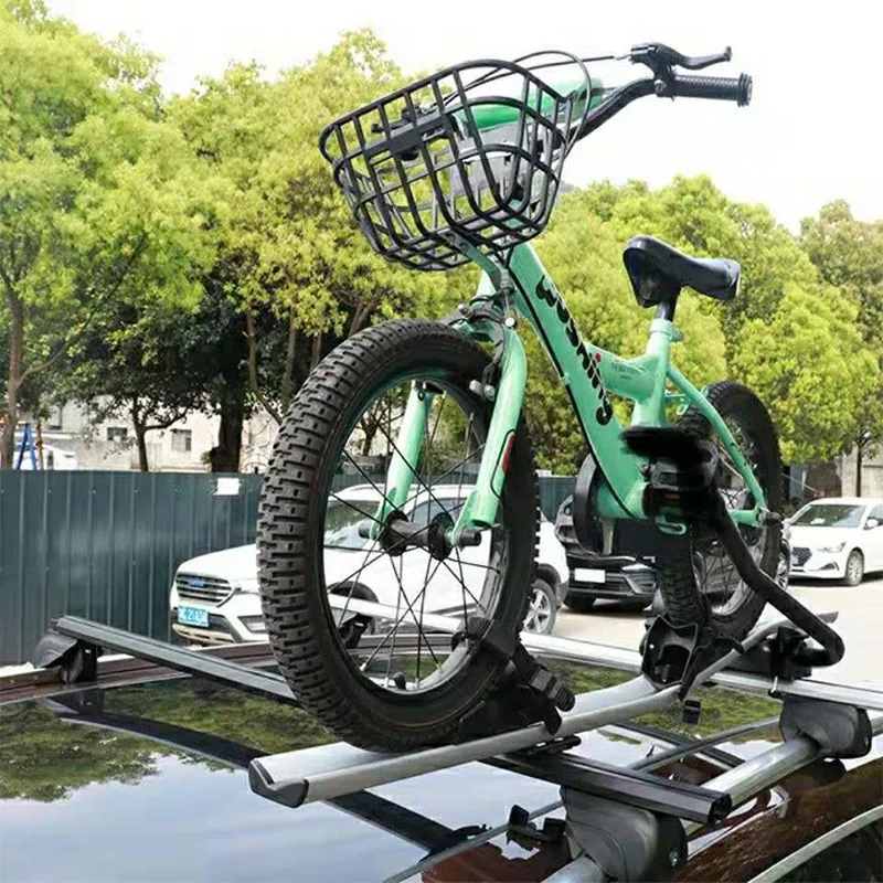 Roof Balancing Car Bicycle Fixing Frame Vehicle-Mounted Mountain Single Frame Aluminum Alloy Bike Rack Bicycle Carrier For Car