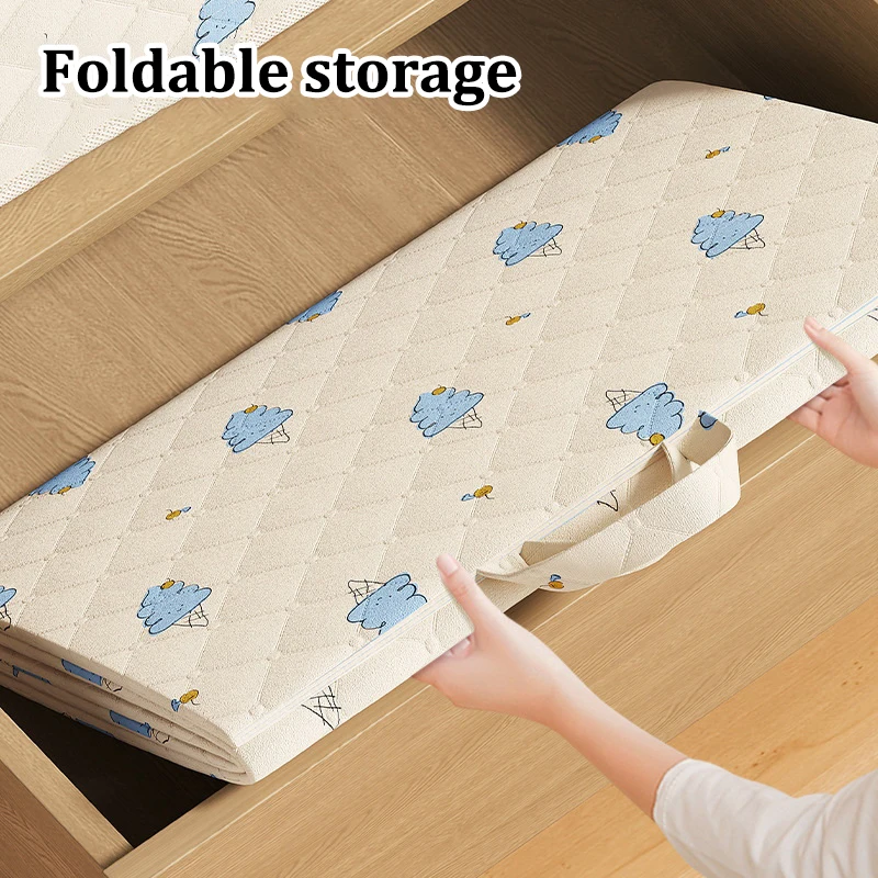 Borsa portaoggetti per trapunta Coperta per piumino di grande capacità Borse per smistamento pieghevoli Organizzatore di vestiti antipolvere impermeabile Borsa per spostamento domestico