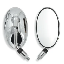 1pair GN coffee Motorcycle Rearview Mirrors /electric Motorcycle stem mirror/Vintage motorcycle Side Mirrors  10mm screw thread