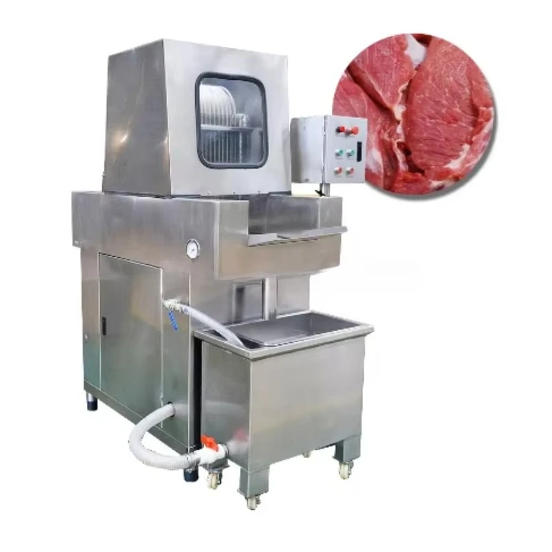 

Commercial Customized Automatic Salt Brine Injector Precise Injection Durable for Beef Chicken Meat Producer Hot Selling