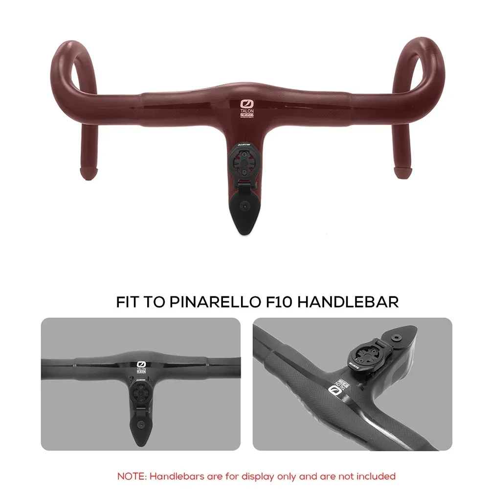 For Pinarello Dogma F12/ Dogma F/ Dogma F10 Integrated Handlebar Computer Mount Compatible with GPS/Garmin/Bryton/Wahoo Aluminum