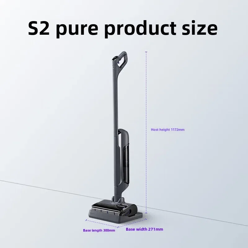 NARWAL S2 Pure Automatic addition of detergent, wireless high temperature ironing and drying, three-welt vacuum cleaner