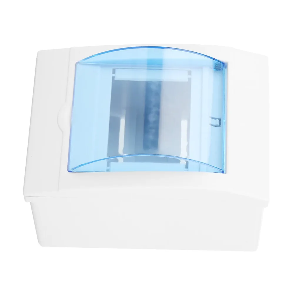 3-4 Ways Distribution Box Plastic Wall Mounted Circuit Breaker Distribution Box Transparent Cove Wall Distribution Box