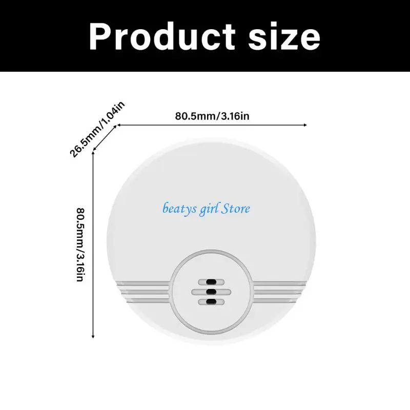 كاشف تسرب المياه C7AB 135dB أجهزة استشعار التسرب إنذار كاشف الفيضانات أجهزة الاستشعار الفائضة