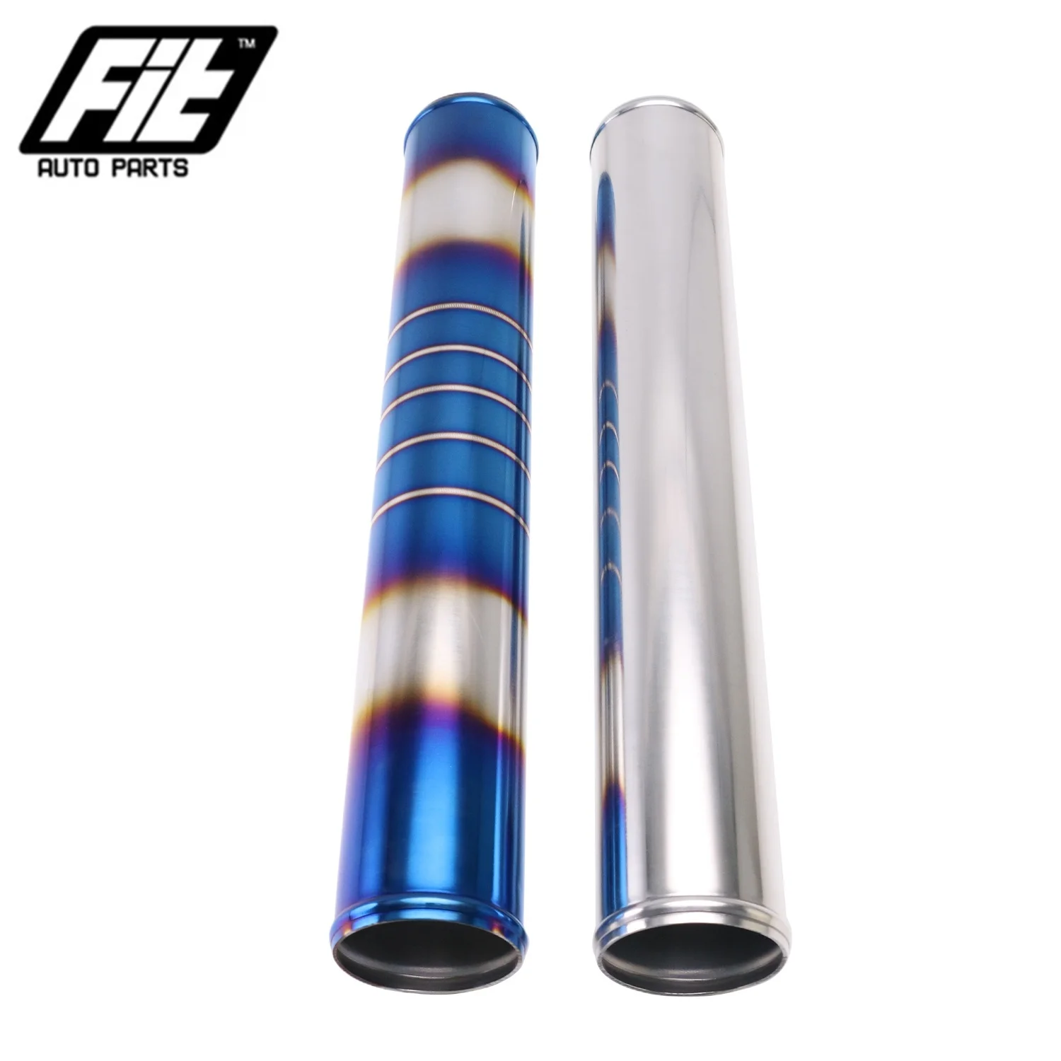 63mm 76mm Aluminum Alloy Intercooler Pipe 500mm Length 0/45/90 Degree Universal Bend Elbow