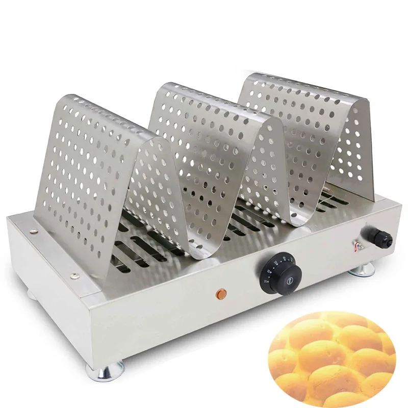 

Electric Egg Waffle Warming Preserve Commercial Bubble Waffle Cake Warmer Machine Heat Showcase