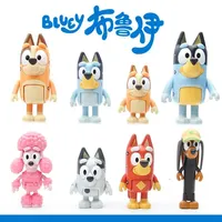 8PCS Bluey Bingo Figure Toy The Whole Family Bandit Chilli Cartoon PVC Action Figure Collect Model Kid Birthday Christma Gift
