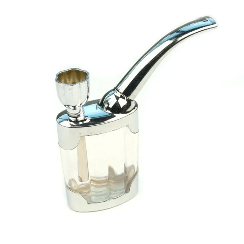 Reduce Tar Washable Water Smoking Pipe Recyclable Mini Smoke Filter Detachable Portable Smoke Pipe Hot Sale Smoke Gift of Health