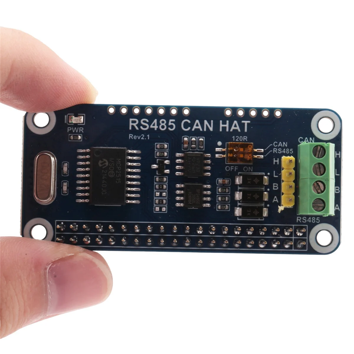 Efficiënte Waveshare RS485 CAN HAT voor Raspberry Pi stabiele communicatieserie